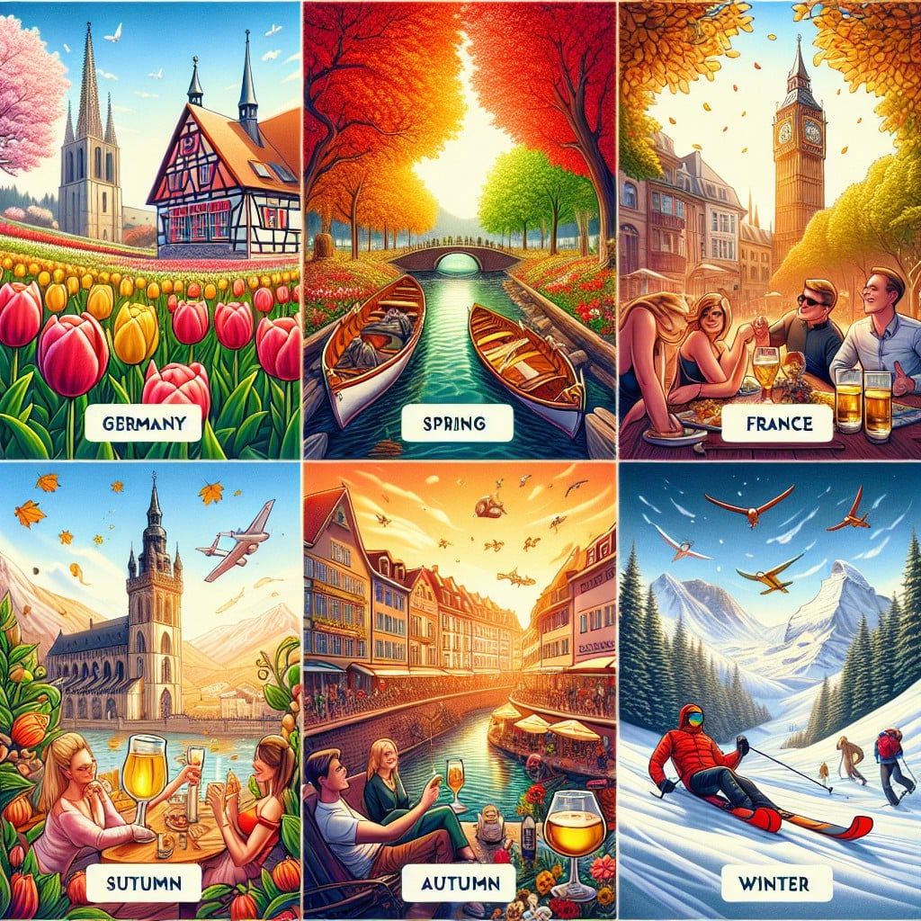 Du lịch châu Âu theo mùa: Mùa nào đẹp nhất để du lịch Đức, Pháp, Hà Lan?