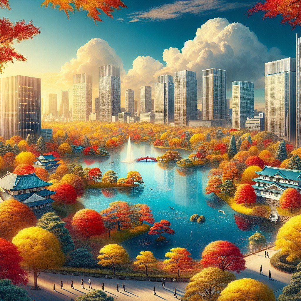 10 Địa Điểm Công Viên Ngắm Lá Vàng - Lá Đỏ Đẹp Nhất Tokyo