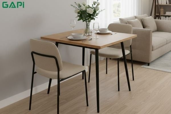 kích thước bàn ăn 2 người