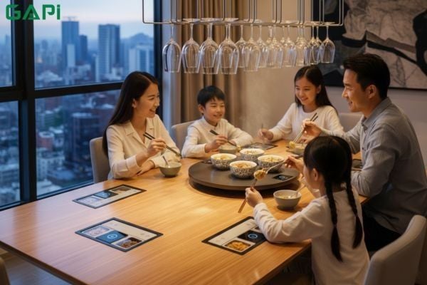 phụ kiện bàn ăn thông minh