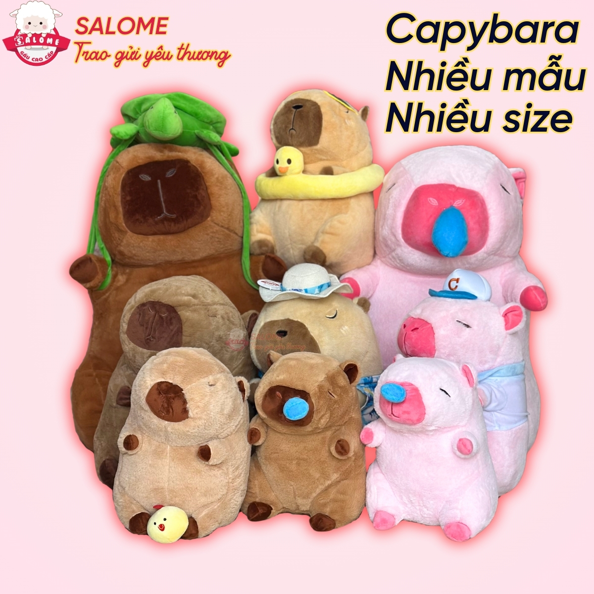 Gấu bông con capybara