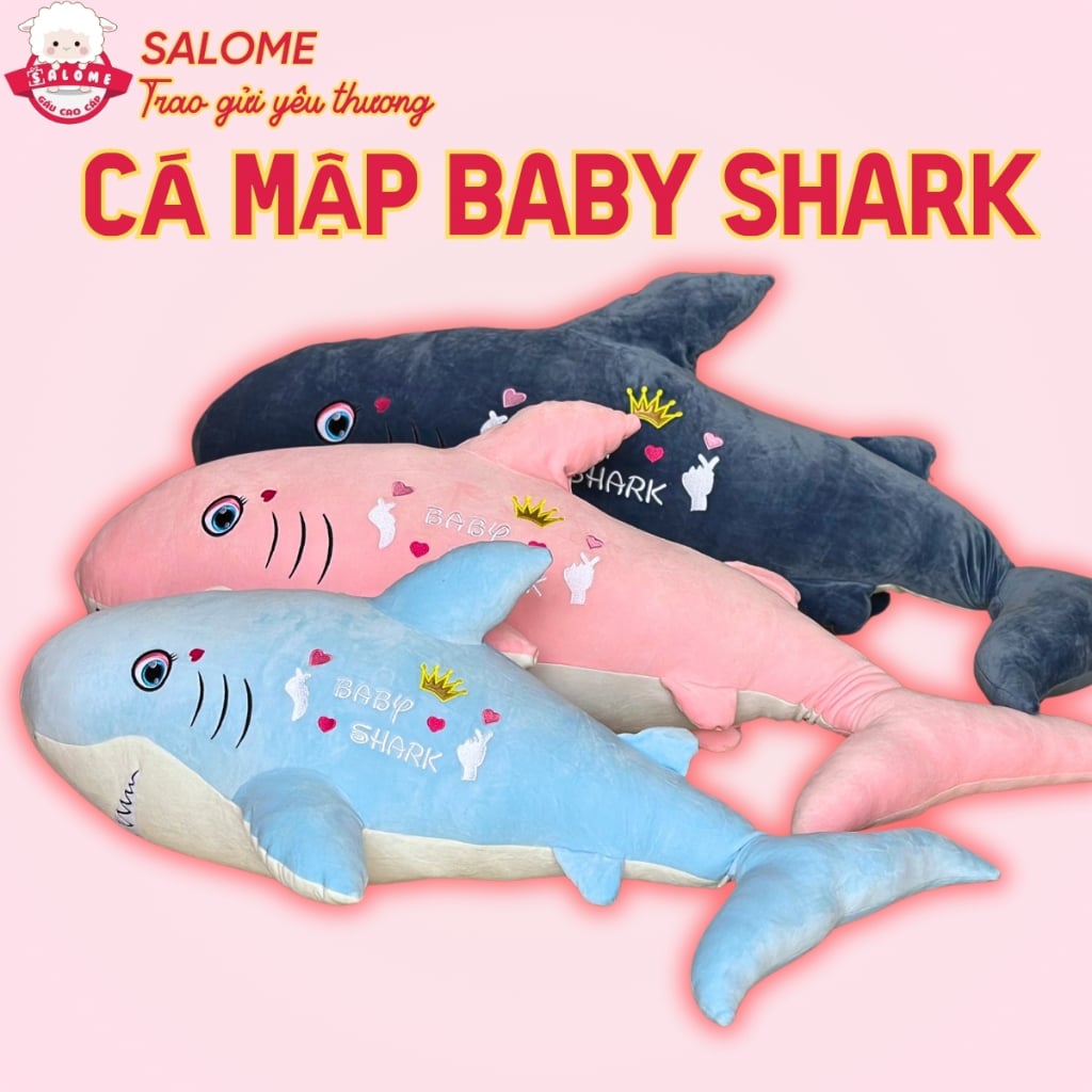 Gấu bông cá mập
