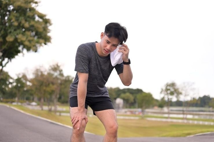 Hụt hơi khi chạy bộ