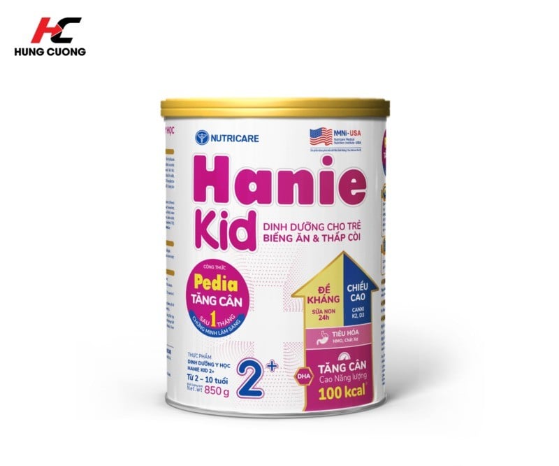 Sữa Hanie Kid – Giải pháp y học khắc phục suy dinh dưỡng