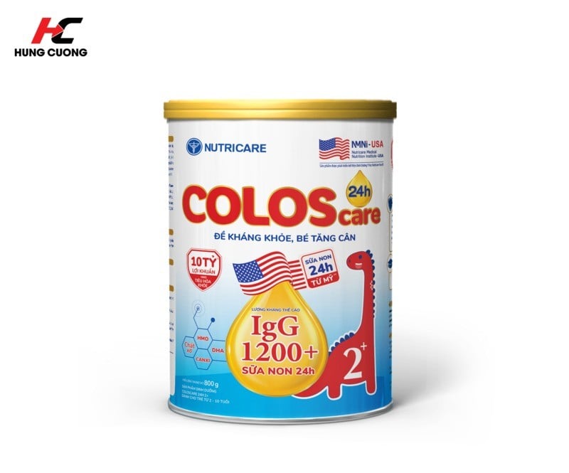 Sữa Coloscare – Hàng rào miễn dịch vững chắc từ sữa non