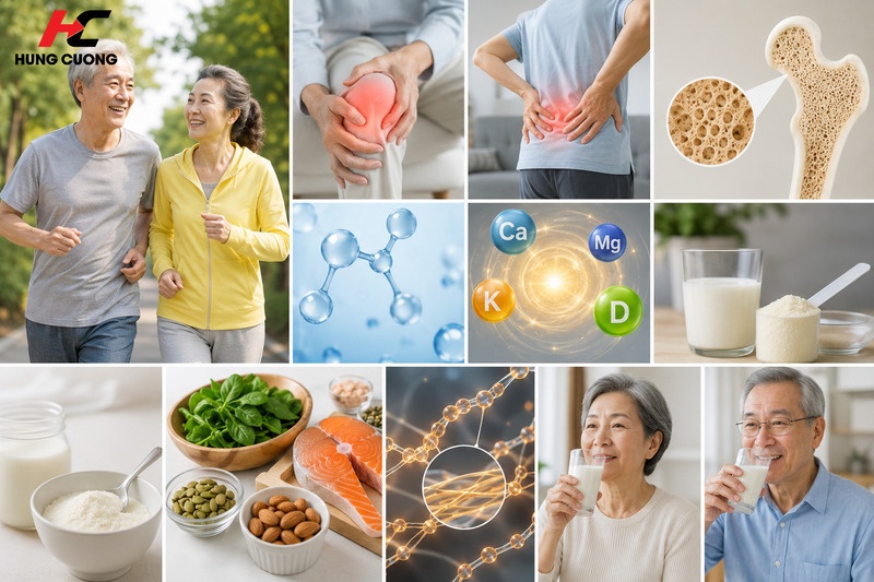 Người dùng ưu tiên vận động và khớp