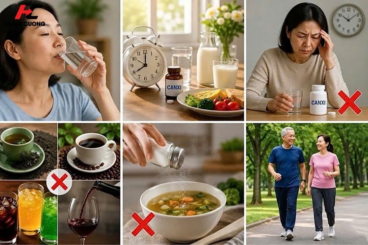 Những quy tắc khi bổ sung canxi và sữa cần lưu ý