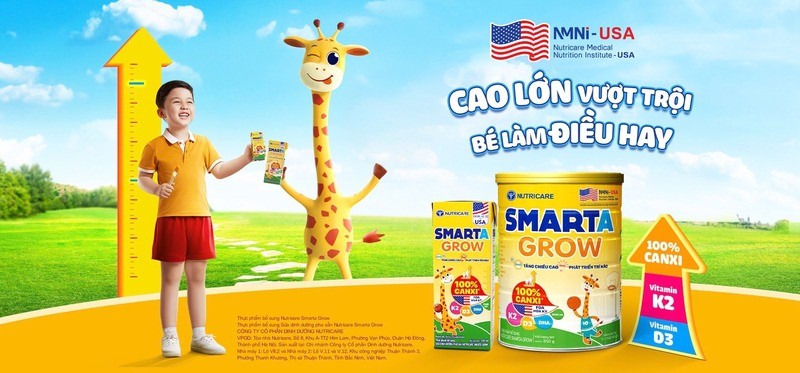 Smarta Grow giữ cho cơ thể luôn ở trạng thái khỏe mạnh để không bị gián đoạn tăng trưởng chiều cao