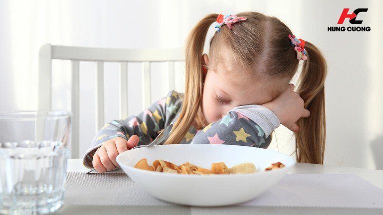 Các dấu hiệu bé hấp thu kém (Hình ảnh được tạo bởi AI)