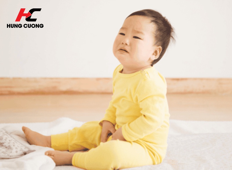 Hậu quả nặng nề đối với hệ tiêu hóa non nớt của bé