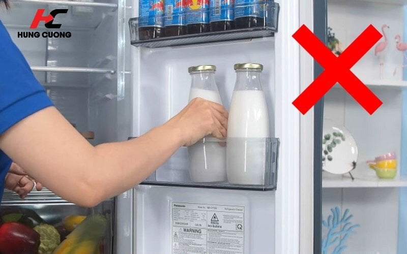 Quy tắc bảo quản sữa pha sẵn trong ngăn mát tủ lạnh