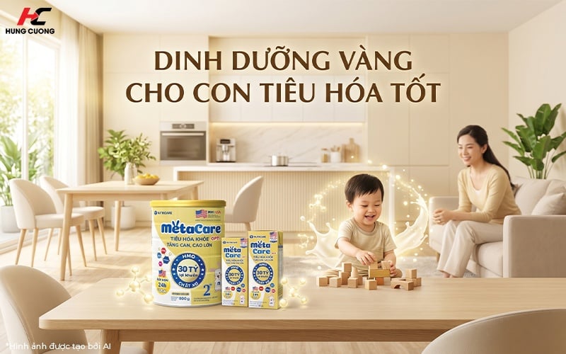 Metacare Opti chứa 30 tỷ lợi khuẩn cho bé tiêu hóa khỏe