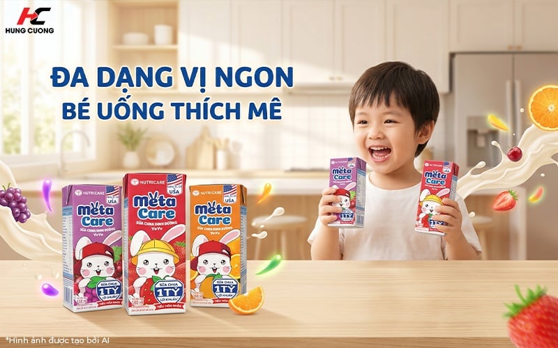 Metacare Yoyo đa dạng vị ngon cho bé thưởng thức