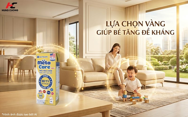MetaCare Opti cho bé tiêu hóa khỏe