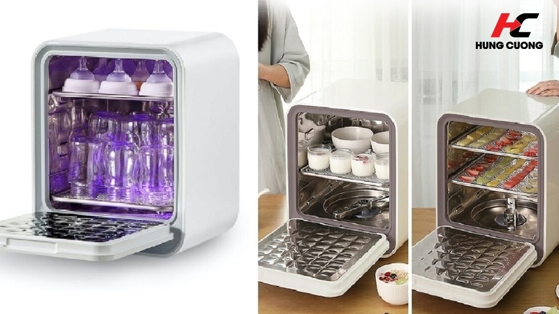 Cách tiệt trùng bình sữa bằng máy UV