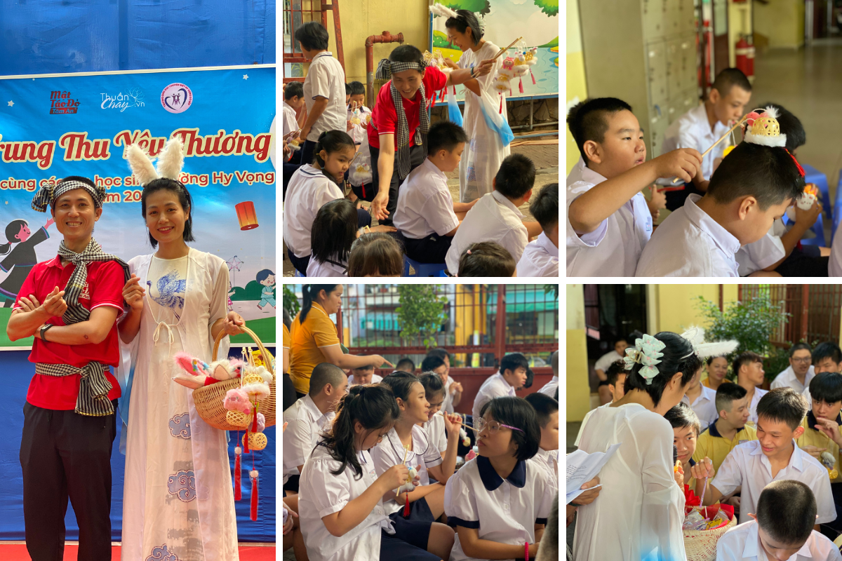 trung thu yêu thương - trường Hy Vọng