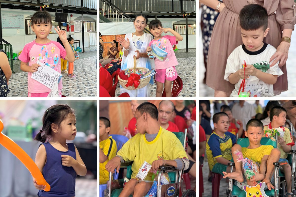 trung thu yêu thương - chùa Kỳ Quang