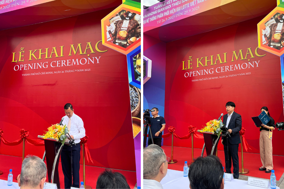 Mật Táo Đỏ Tâm An tại sự kiện Lotte Mart quận 7