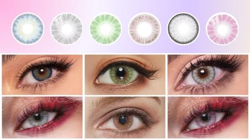 Bộ sưu tập màu lens thẩm mỹ giúp đôi mắt nổi bật, trong trẻo và cuốn hút ở mọi phong cách trang điểm