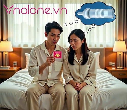 quan hệ sử dụng bao cao su gai có đau không