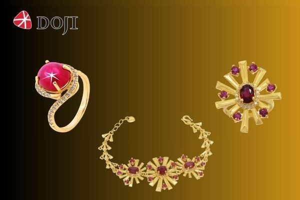 Trang sức đá Ruby là người bạn đồng hành lý tưởng cho người tuổi Đinh Tỵ 1977