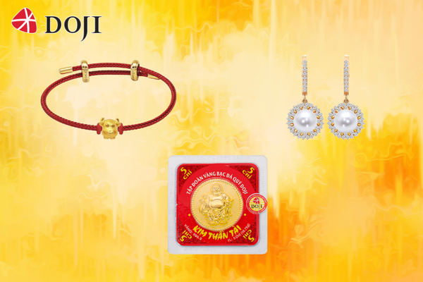 Trang sức ngọc trai, vòng charm hình Trâu hay đồng vàng Thần Tài Thịnh Vượng sẽ tăng vận khí cho người sinh năm Ất Sửu 1985