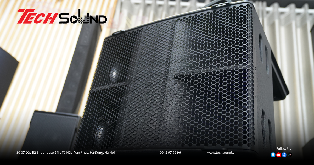 NEXO L18 – Chuẩn mực mới của loa sub 18 inch trong ngành âm thanh sân khấu