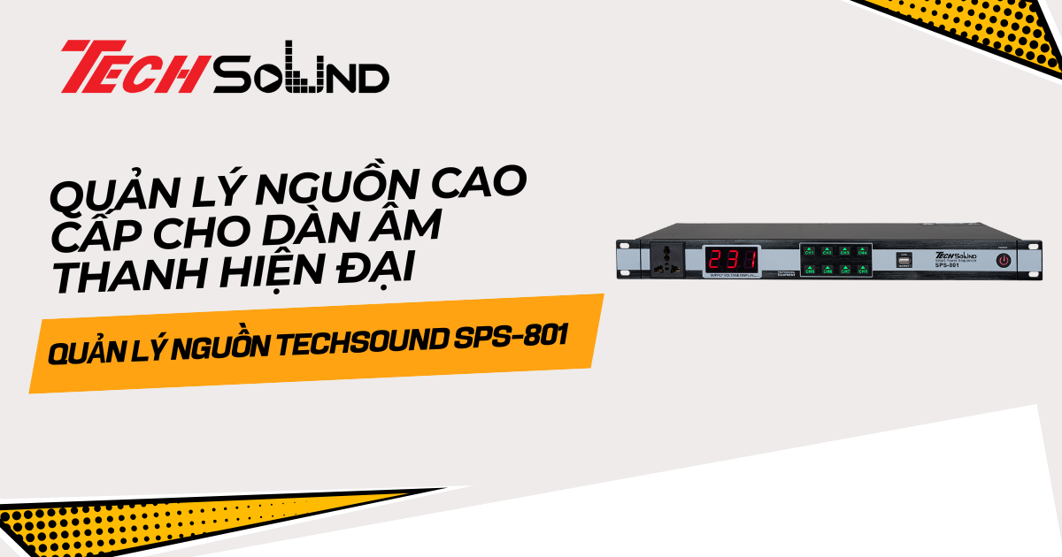 Đánh Giá SPS-801: Quản Lý Nguồn Cao Cấp Cho Dàn Âm Thanh Hiện Đại