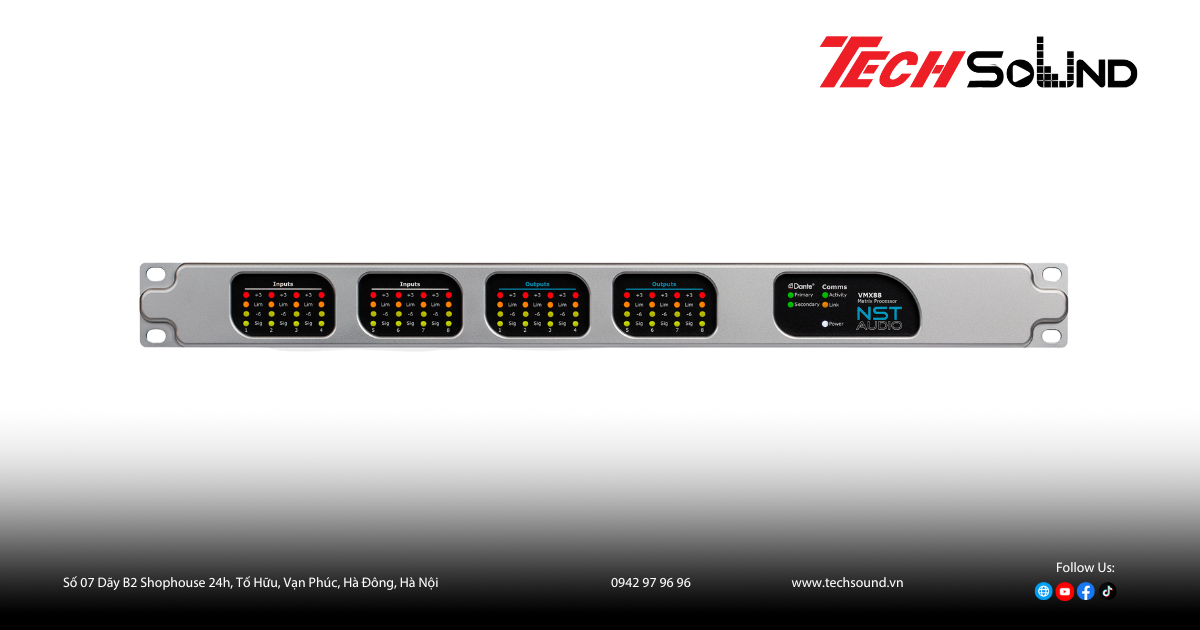 Vì sao NST Audio VMX88 được các kỹ sư âm thanh tin dùng?