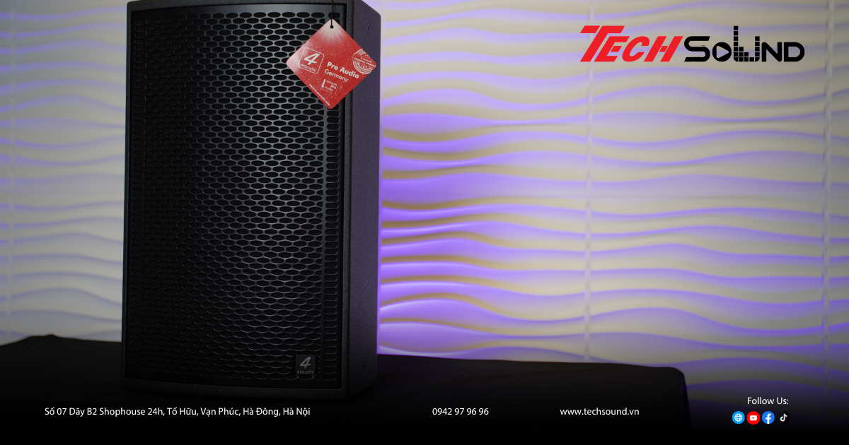 PCS 112MTA Active – Khi công nghệ Active DSP của 4Acoustic tạo nên khác biệt