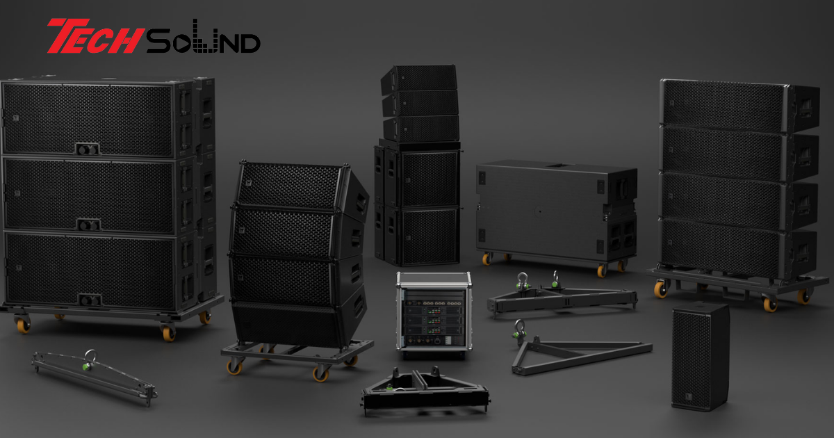 Hệ thống âm thanh line array di động – Xu hướng biểu diễn mới