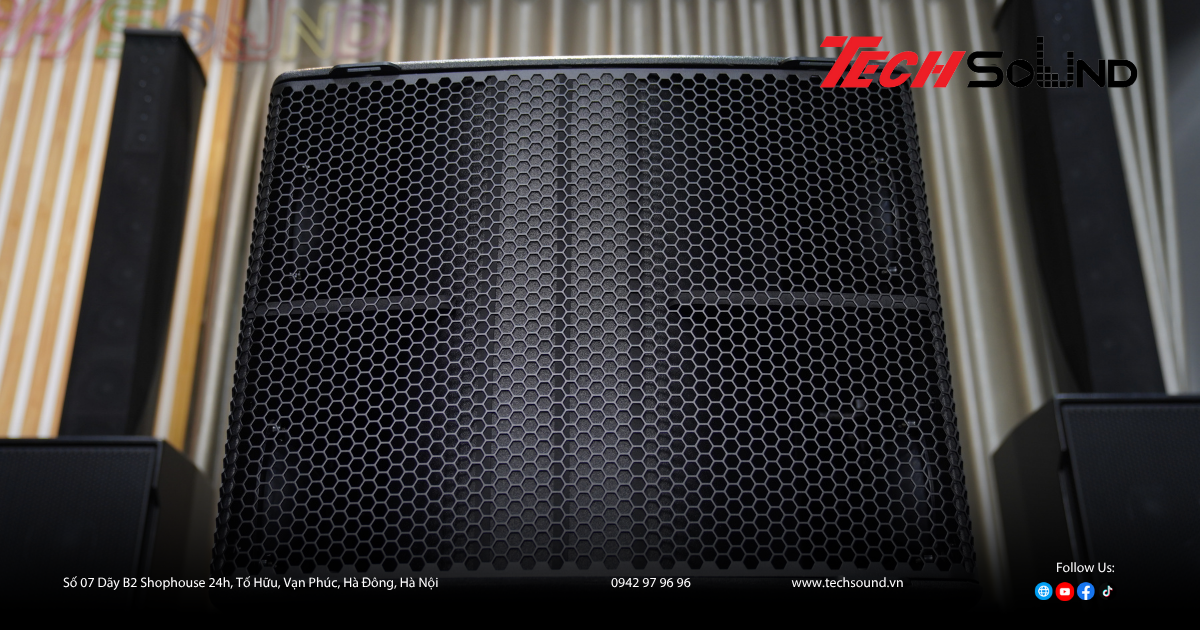 NEXO L18 – Chuẩn mực mới của loa sub 18 inch trong ngành âm thanh sân khấu