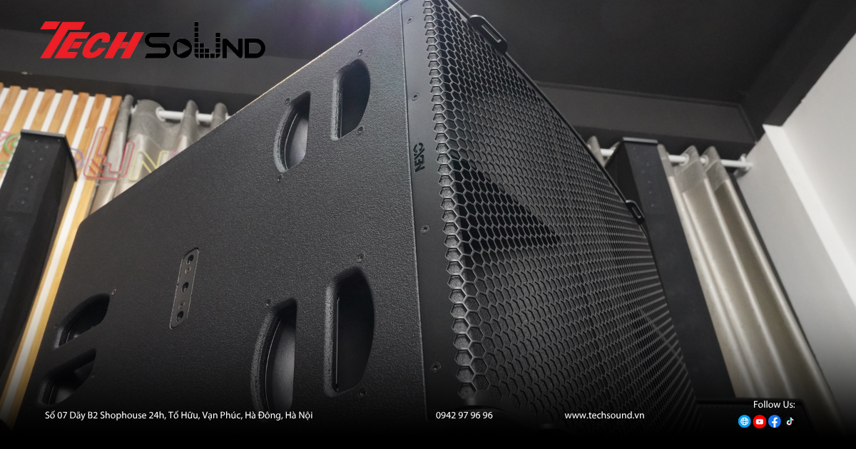 NEXO L18 – Chuẩn mực mới của loa sub 18 inch trong ngành âm thanh sân khấu