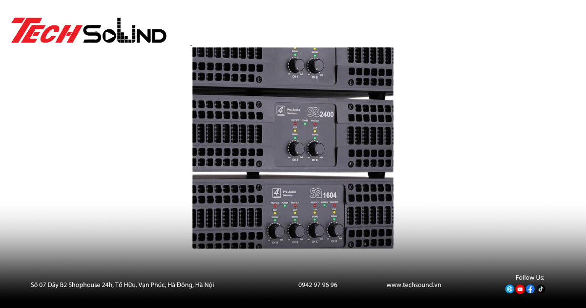 Khám phá 4Acoustic SQ2400 – Hiệu suất và độ ổn định chinh phục mọi sân khấu