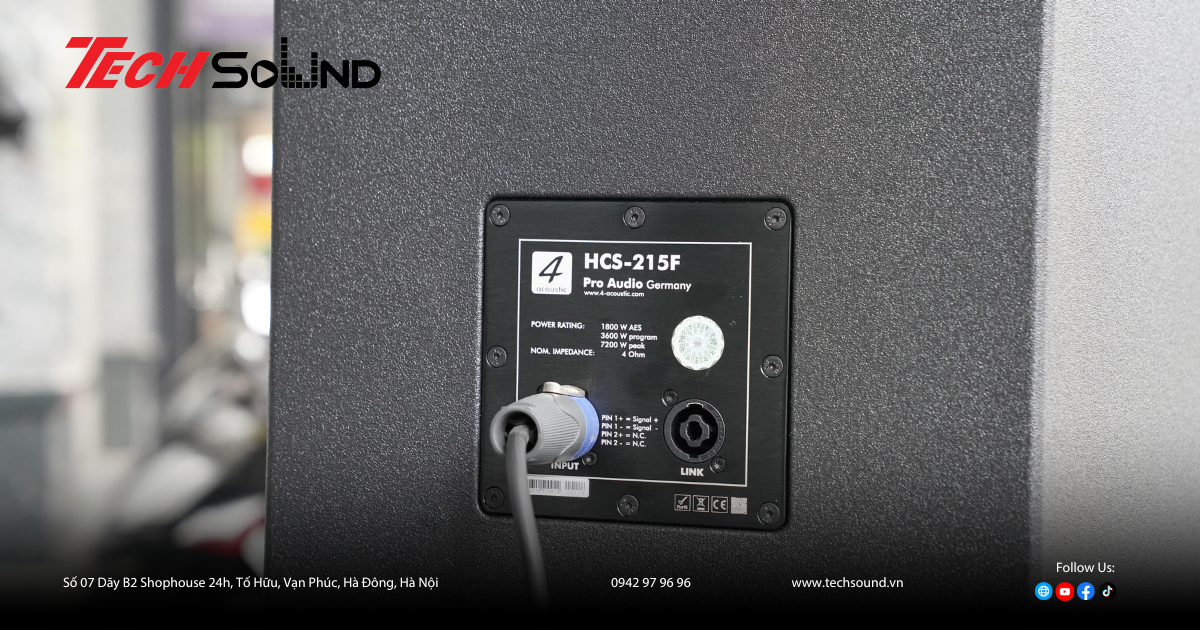 Đánh giá 4Acoustic HCS 215F – Hiệu suất loa full đôi vượt tầm giá