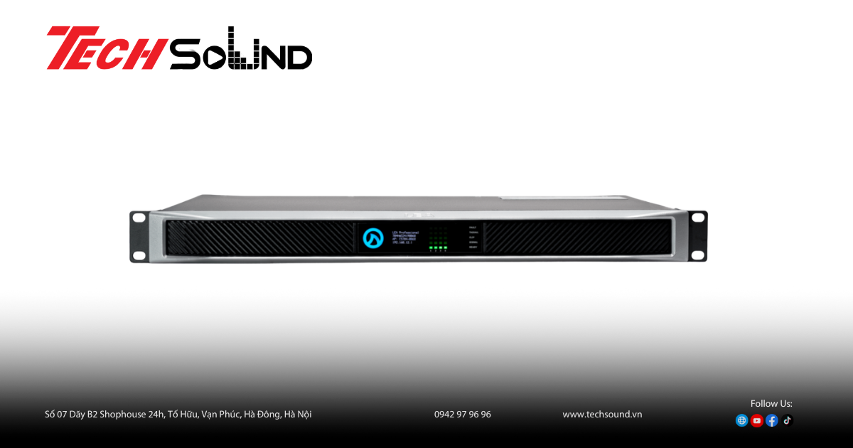 LEA Professional CS704 – Bộ khuếch đại hiệu suất cao với trí tuệ kết nối đỉnh cao