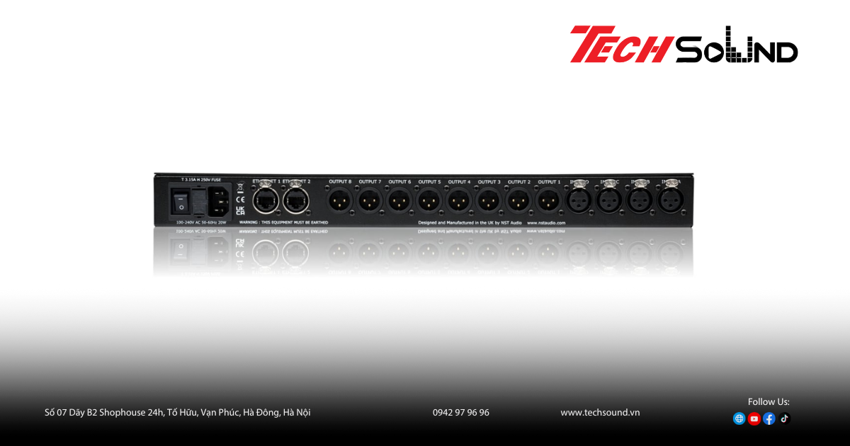 Đánh giá chi tiết DSP Crossover NST Audio D48X (Controller)