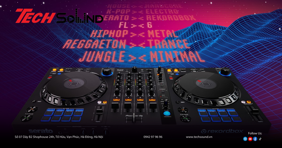 Khám phá Pioneer DDJ-FLX6 – Vũ khí mới của DJ thời đại Flex Mix