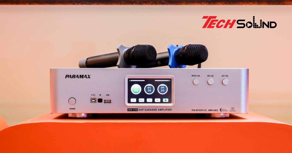 Amply karaoke tích hợp DSP – Tối ưu giọng hát chỉ với một nút bấm