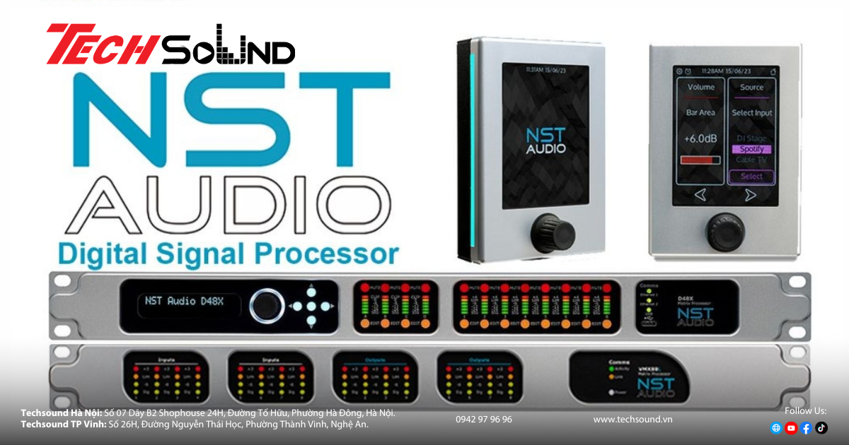 NST Audio tuning DSP PLASE Show 2026 TechSound