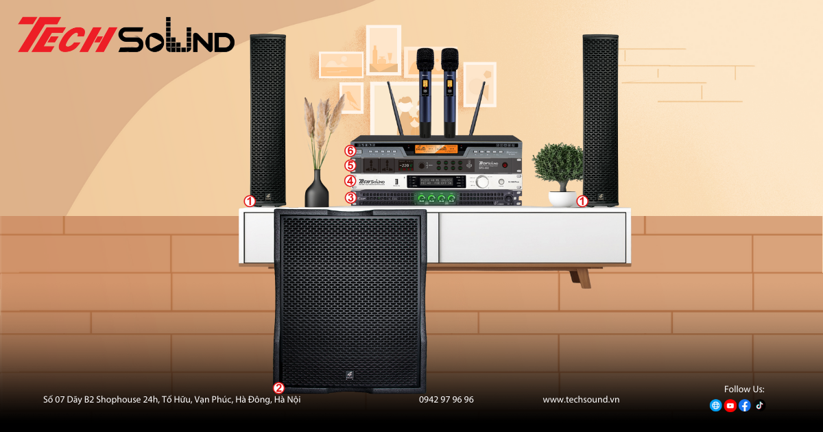 Xu Hướng Âm Thanh Tết 2026: Bộ Đôi Loa Cột – Loa Sub Và 2 Dàn Cao Cấp Đáng Mua Nhất