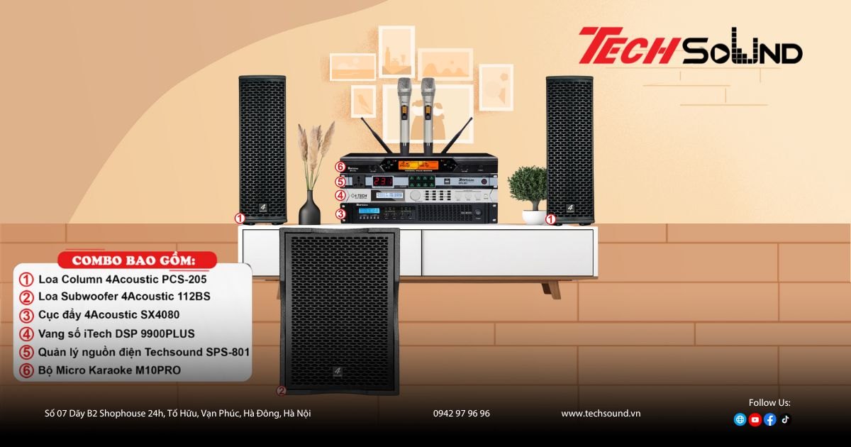 Top 3 dàn Column PCS205 giúp phòng khách của bạn “lột xác” mùa Tết 2026