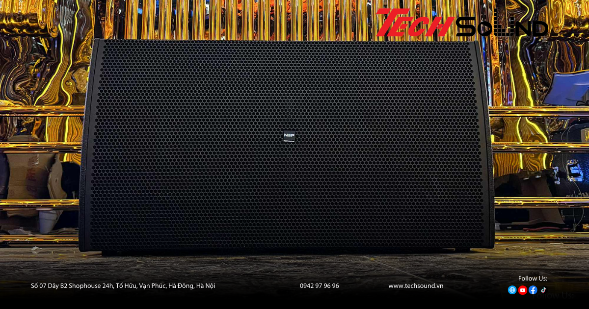 NSP HS218S – Sức Mạnh Subwoofer Kép 18 Inch Cho Hệ Thống Âm Thanh Chuyên Nghiệp