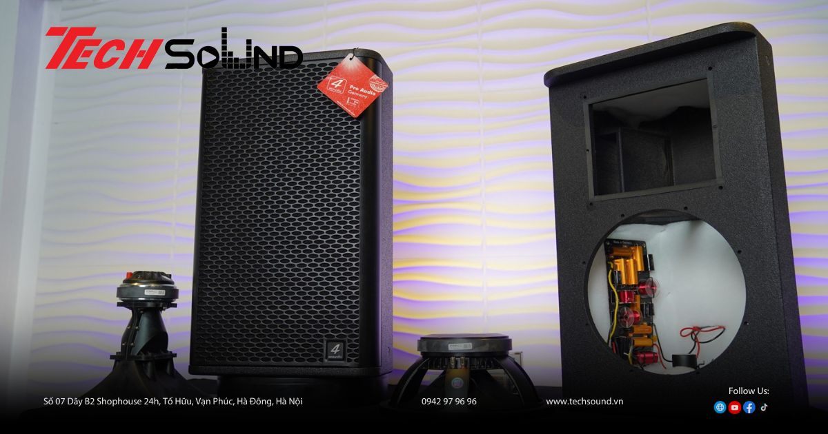 Top 3 dàn karaoke sử dụng loa coaxial 4Acoustic V-Series đáng mua nhất 2026