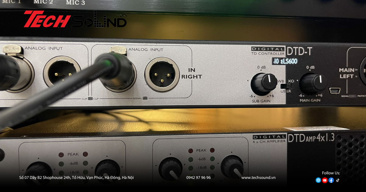 Khám Phá Nexo DTD-TU: Controller Chuẩn Châu Âu Cho Âm Thanh Chuyên Nghiệp