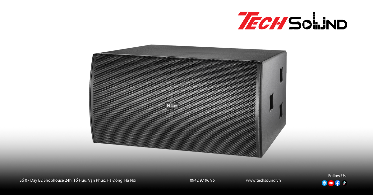 NSP HS218S – Sức Mạnh Subwoofer Kép 18 Inch Cho Hệ Thống Âm Thanh Chuyên Nghiệp