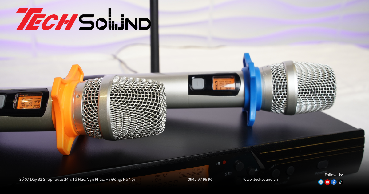Micro không dây M10 PRO – Lựa chọn tối ưu cho karaoke gia đình và kinh doanh