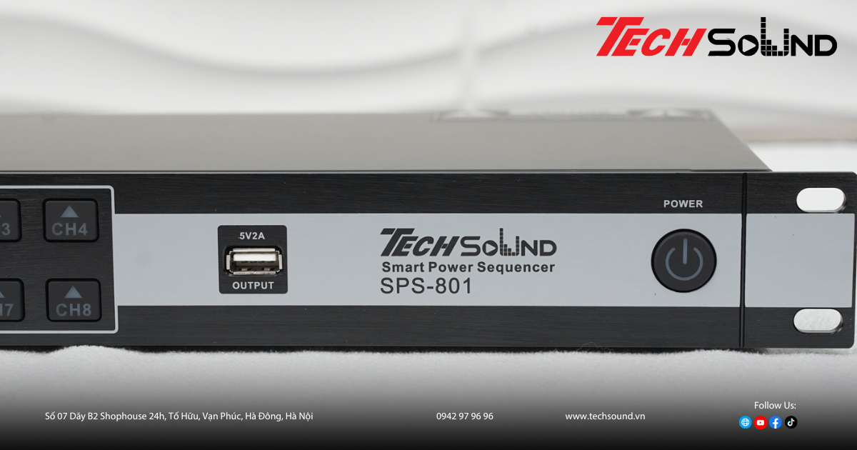 Đánh Giá SPS-801: Quản Lý Nguồn Cao Cấp Cho Dàn Âm Thanh Hiện Đại
