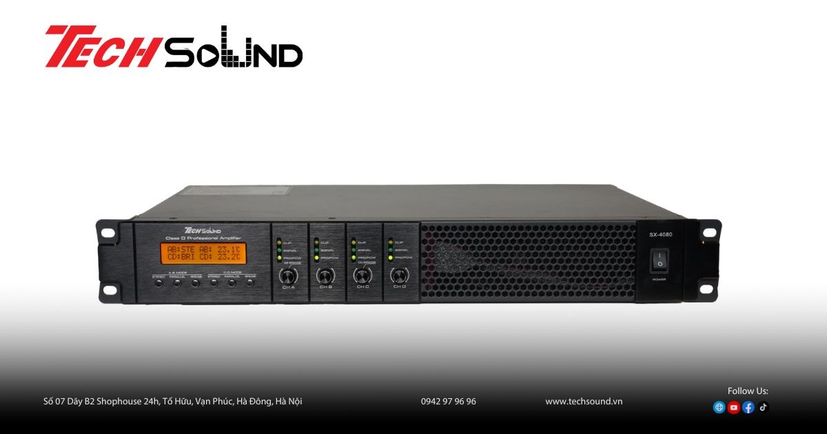 Top 3 dàn karaoke sử dụng loa coaxial 4Acoustic V-Series đáng mua nhất 2026