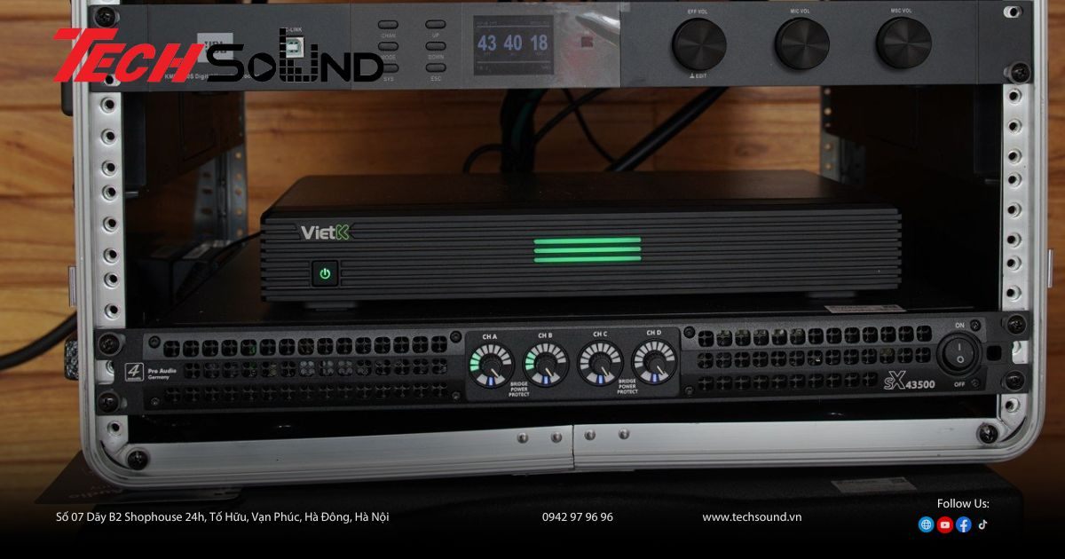 Top 3 dàn karaoke sử dụng loa coaxial 4Acoustic V-Series đáng mua nhất 2026